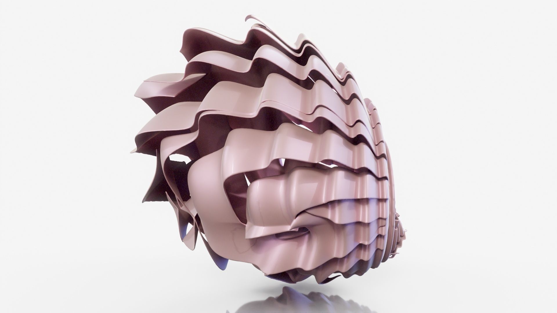 Airballoon sculpture 3D model_17