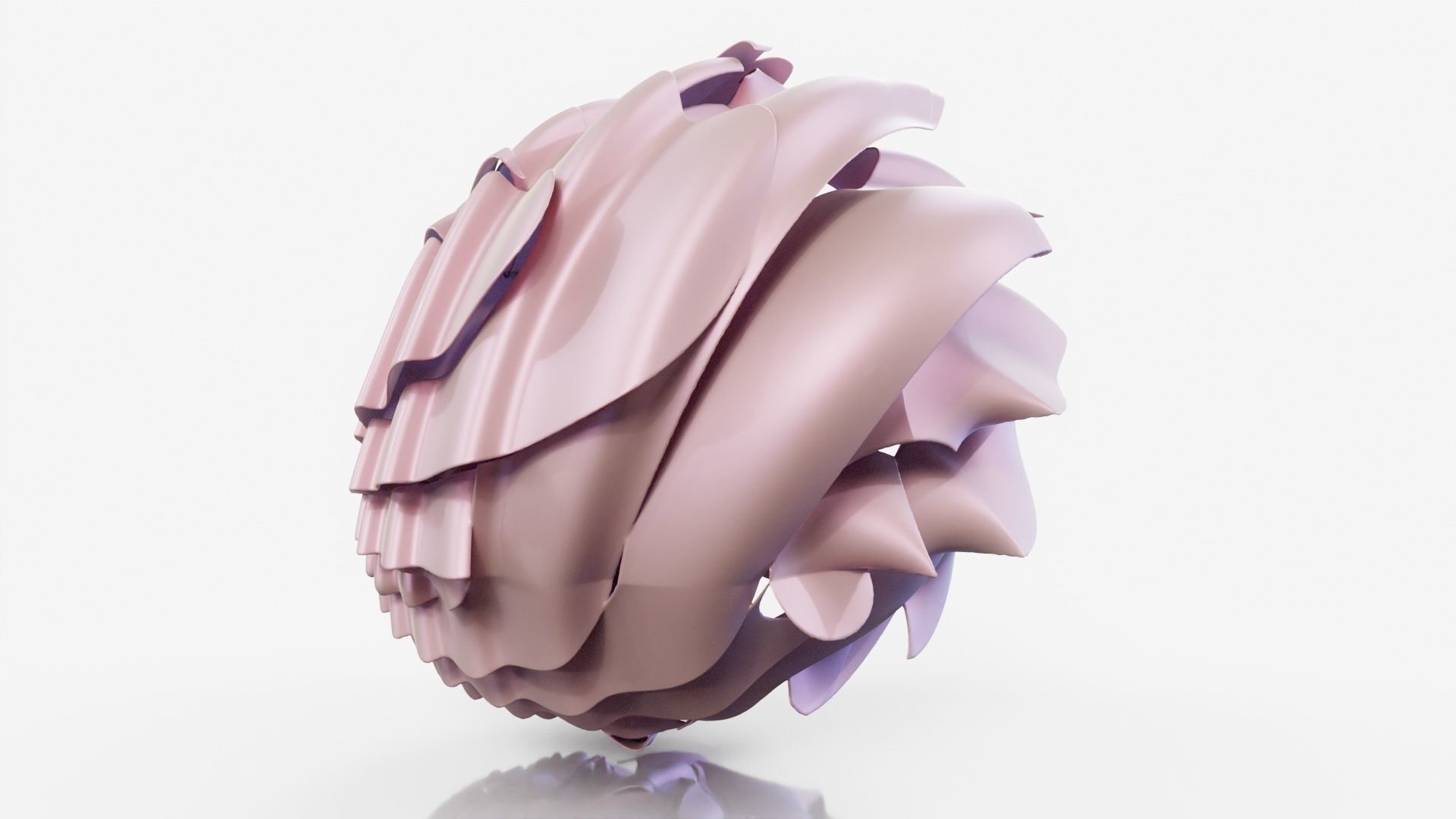 Airballoon sculpture 3D model_10