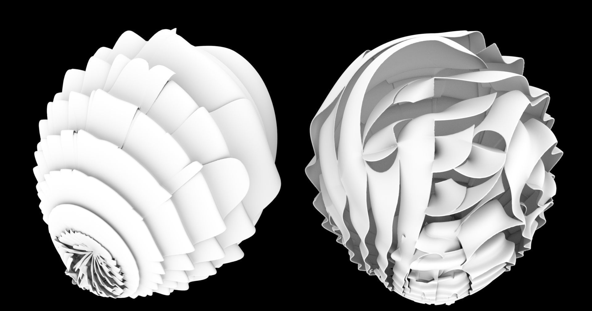 Airballoon sculpture 3D model_1