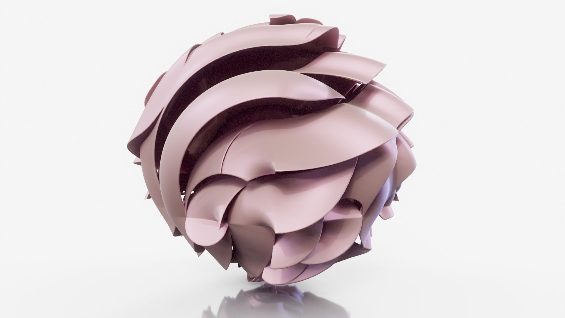 Airballoon sculpture 3D model_8