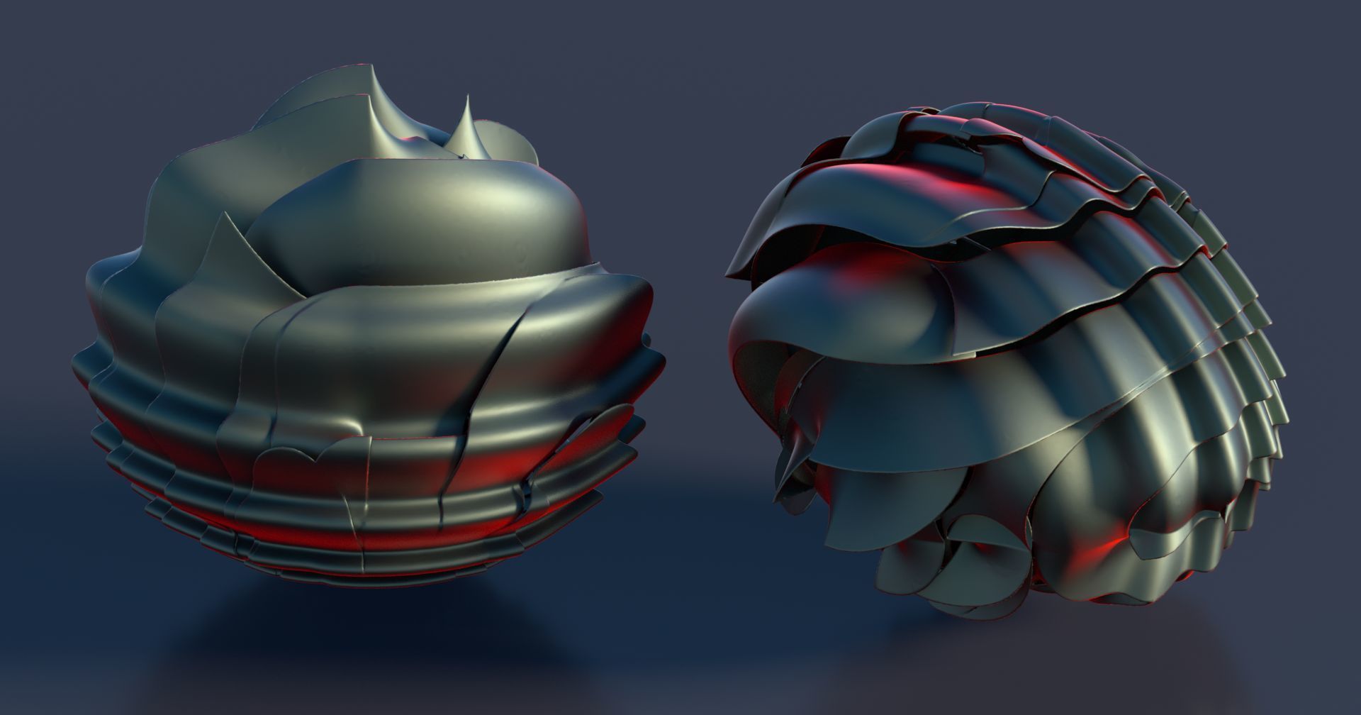 Airballoon sculpture 3D model_4