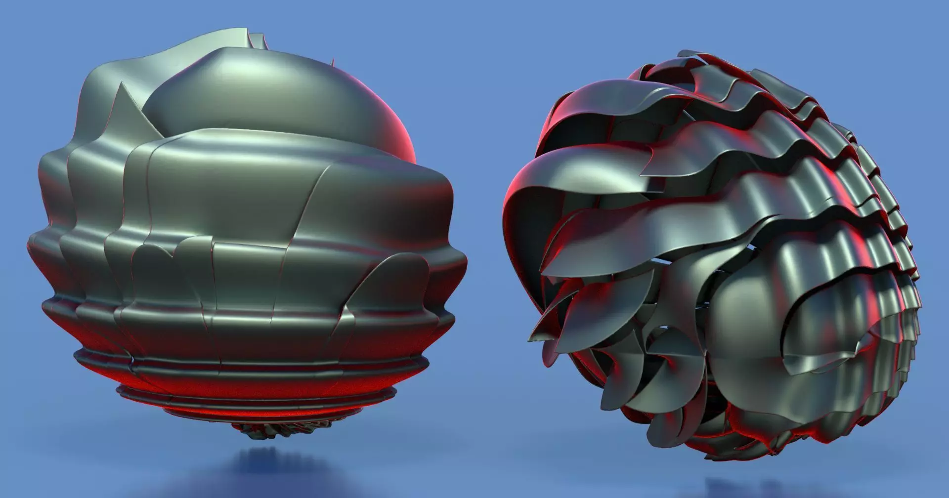 Airballoon sculpture 3D model_0