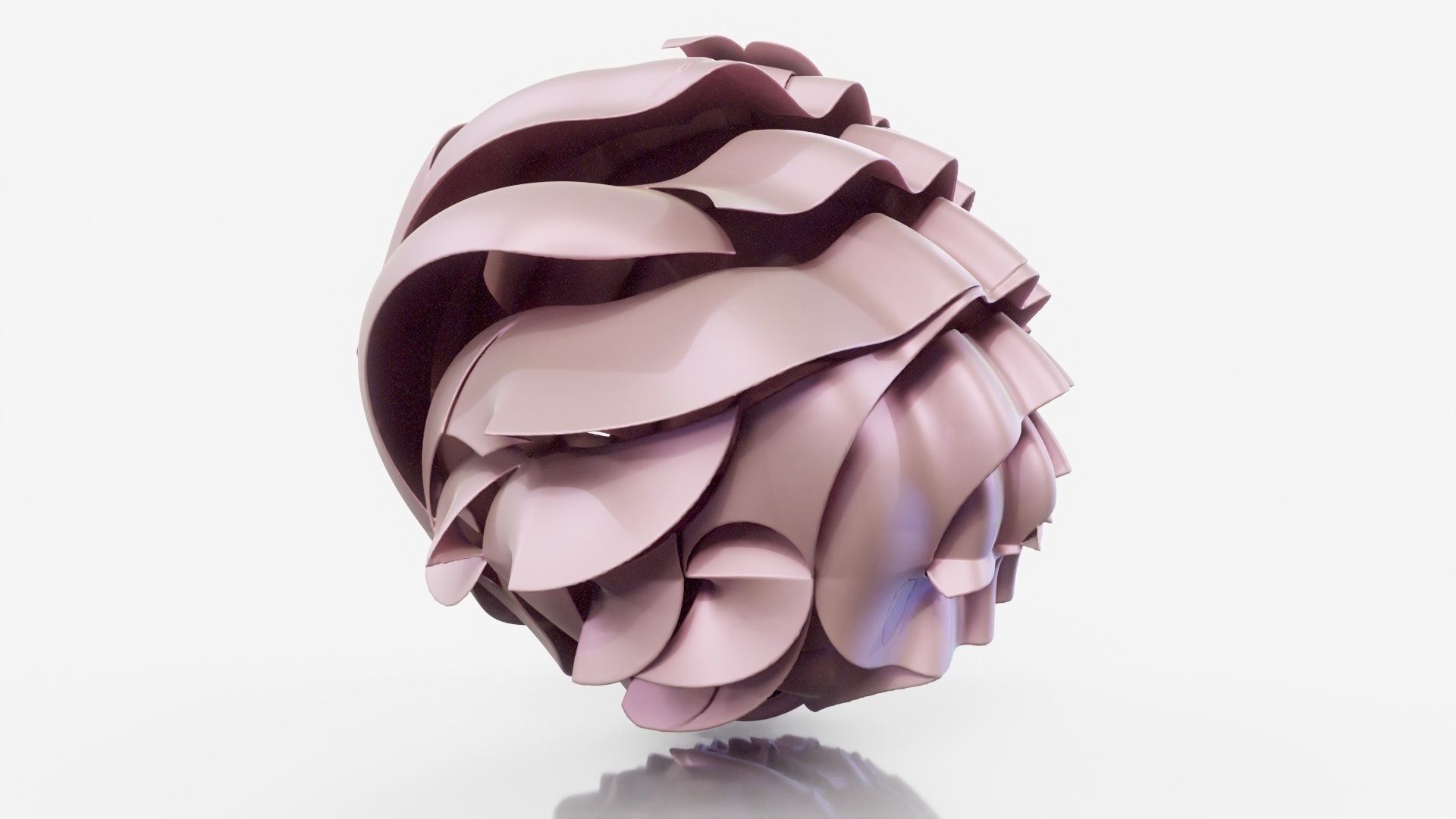 Airballoon sculpture 3D model_19