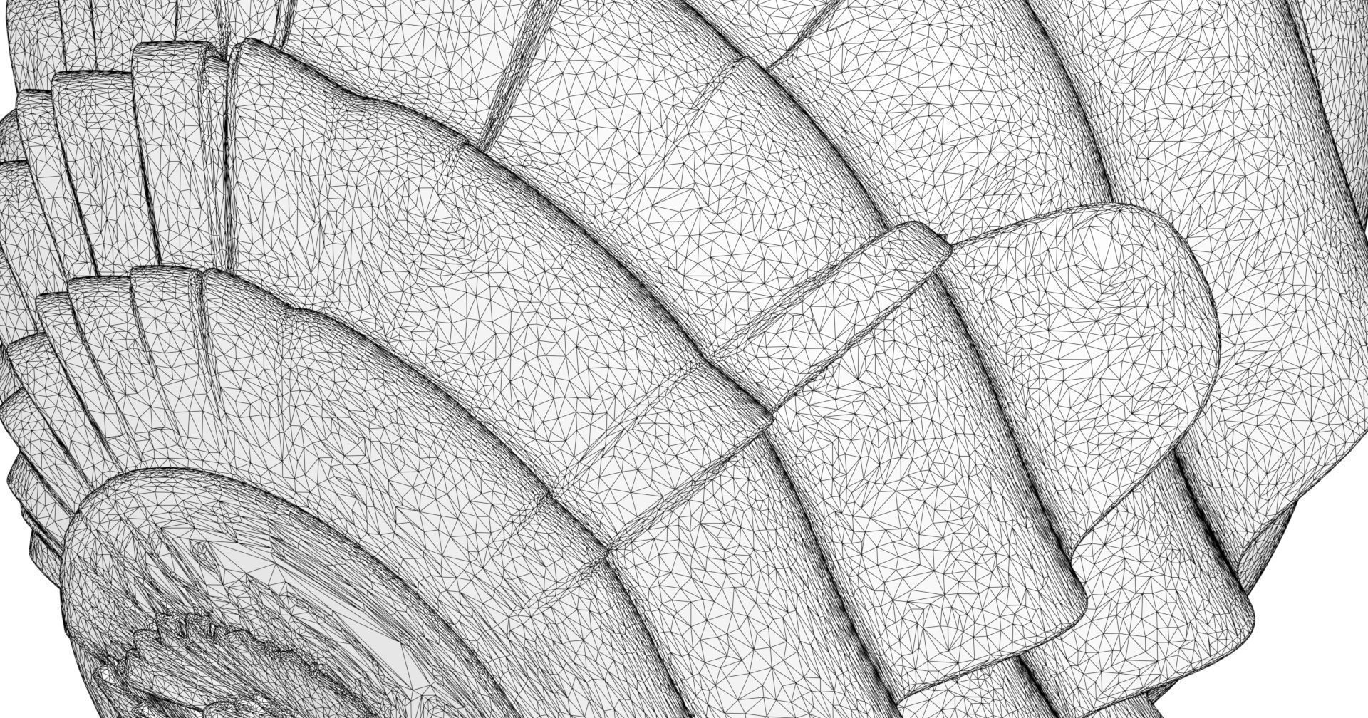 Airballoon sculpture 3D model_6