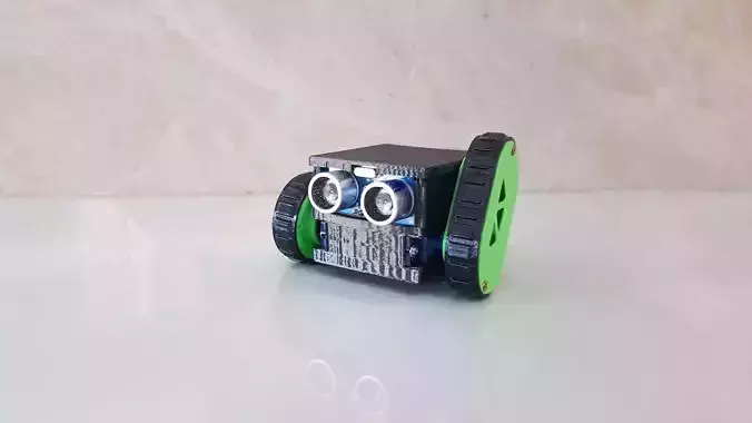 Following robot and avoiding robot 3D print model