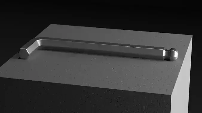 Allen key - Short rounded