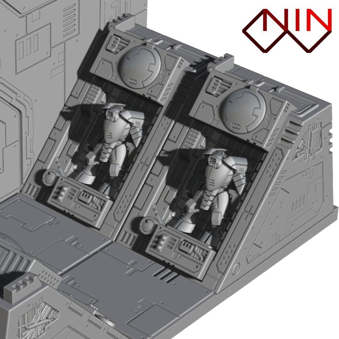 The Maintenance Bay Project Season III - Stealth Storage Sector 3D print model_3