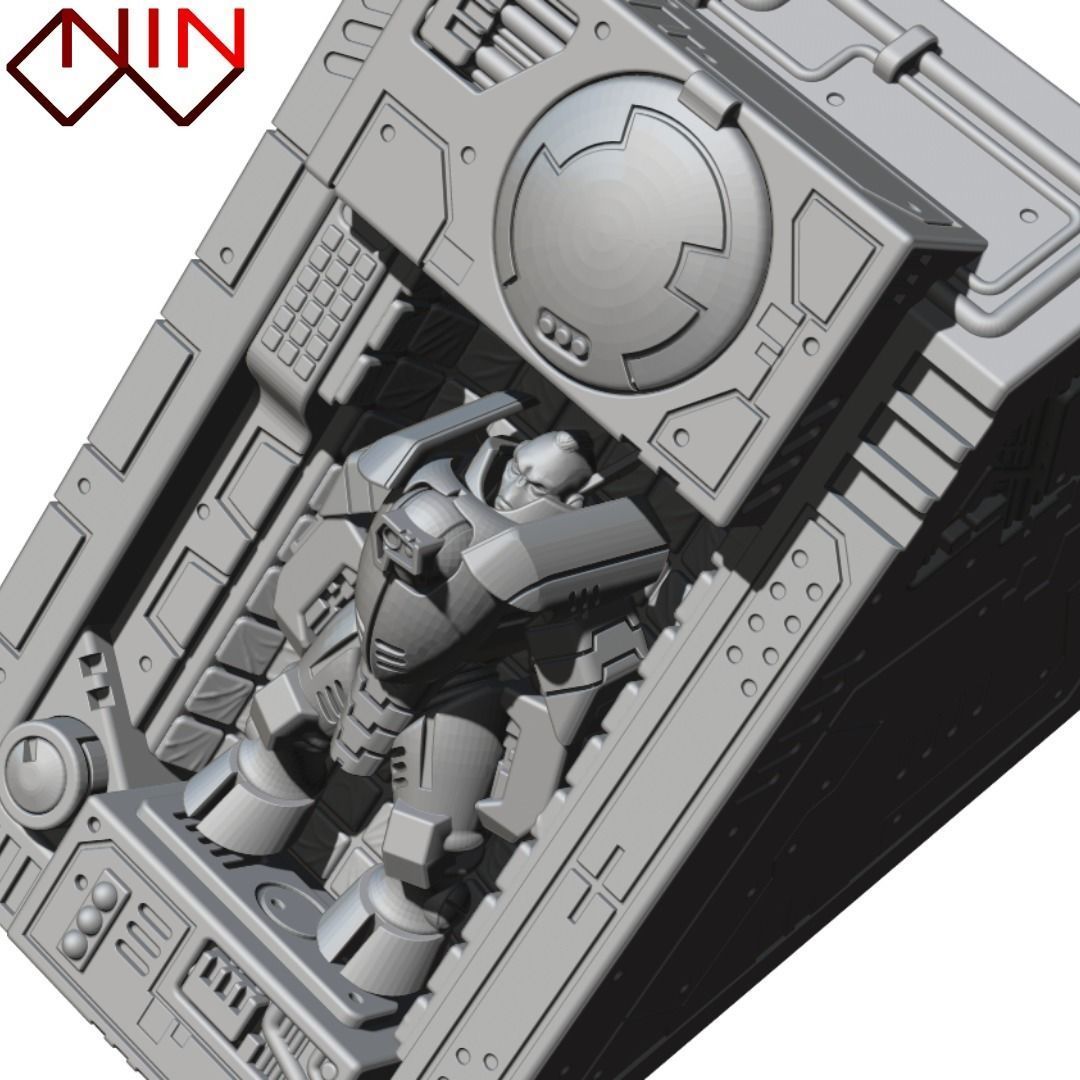 The Maintenance Bay Project Season III - Stealth Storage Sector 3D print model_1