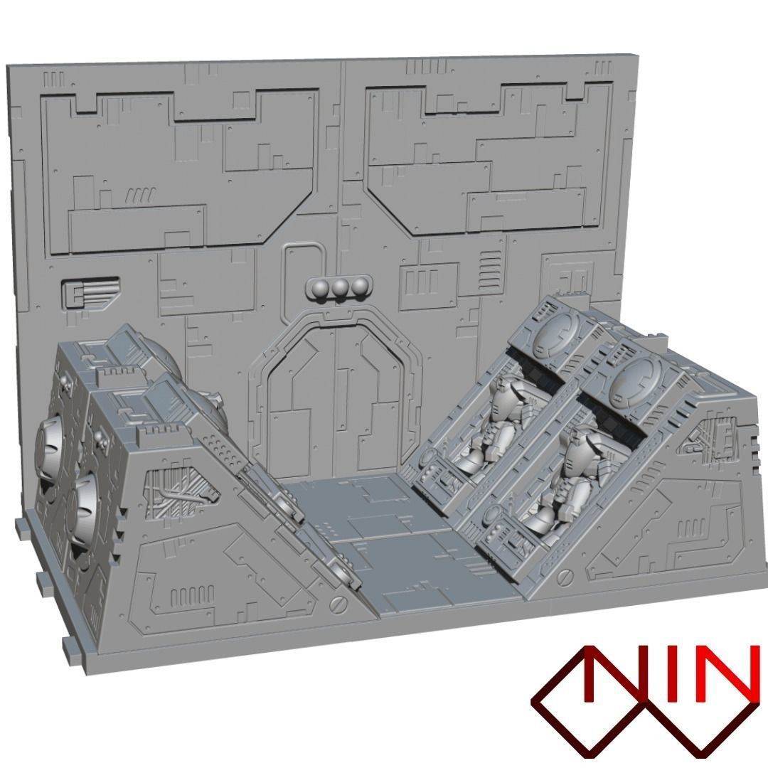 The Maintenance Bay Project Season III - Stealth Storage Sector 3D print model_4