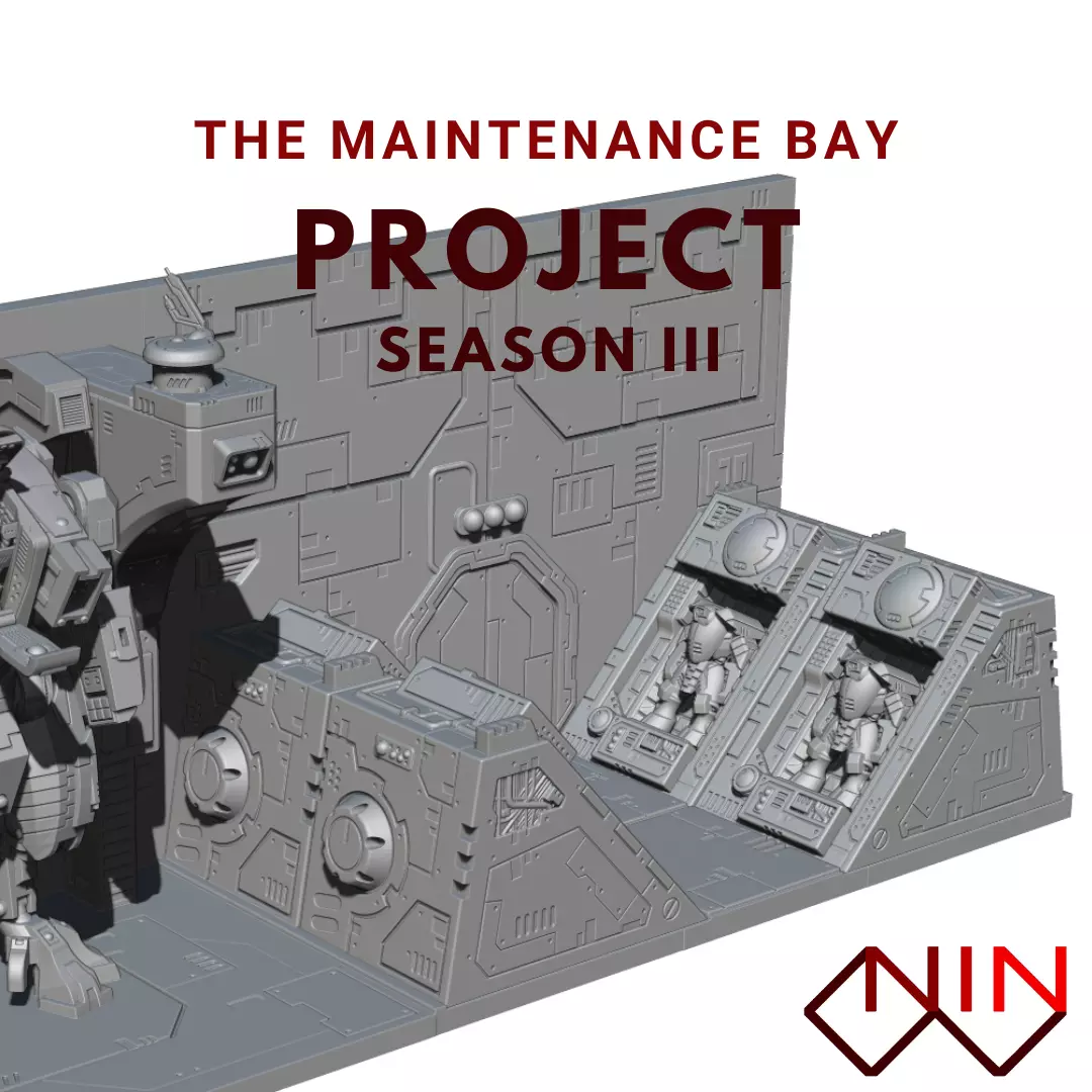 The Maintenance Bay Project Season III - Stealth Storage Sector 3D print model_0