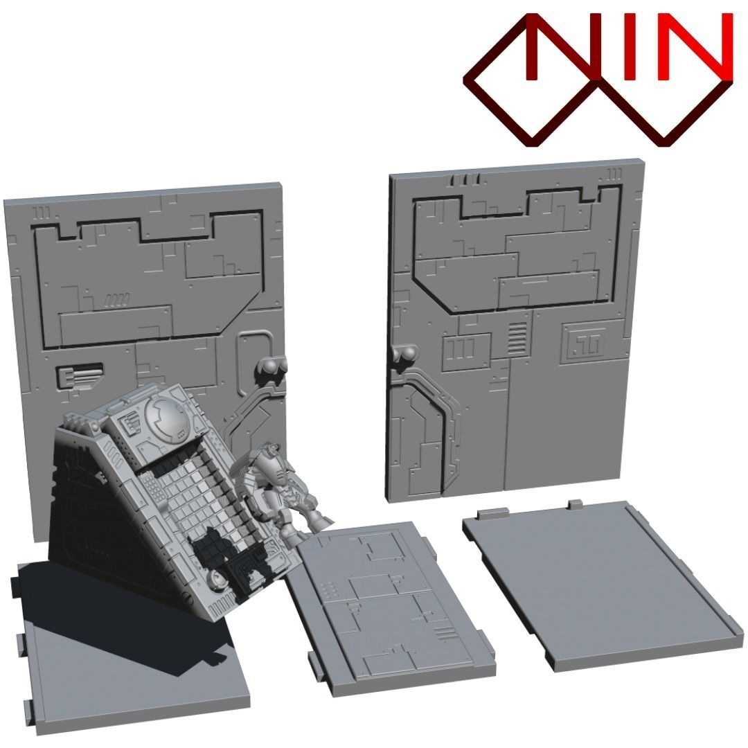 The Maintenance Bay Project Season III - Stealth Storage Sector 3D print model_2
