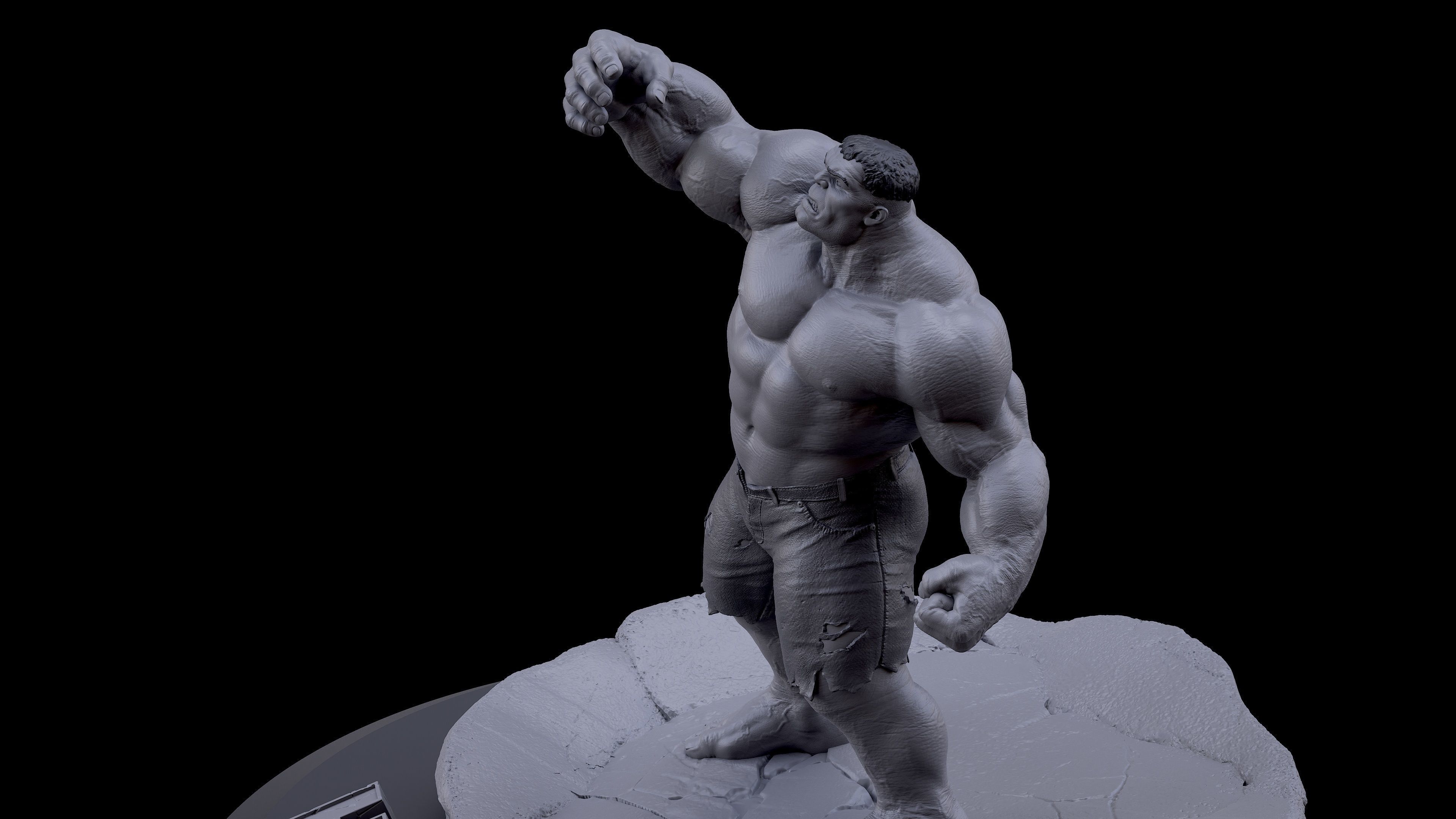 Hulk Vs Spider 3D print model_16