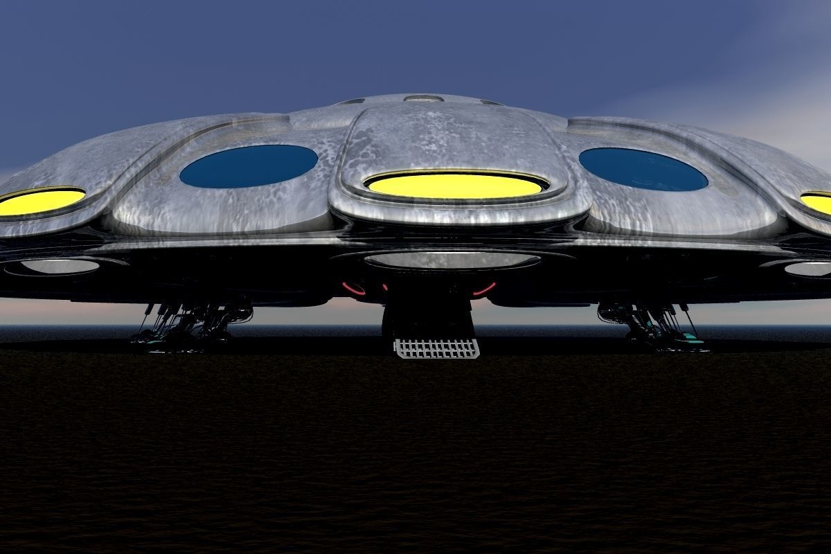 DM-57 Flying Disk 3D model_13