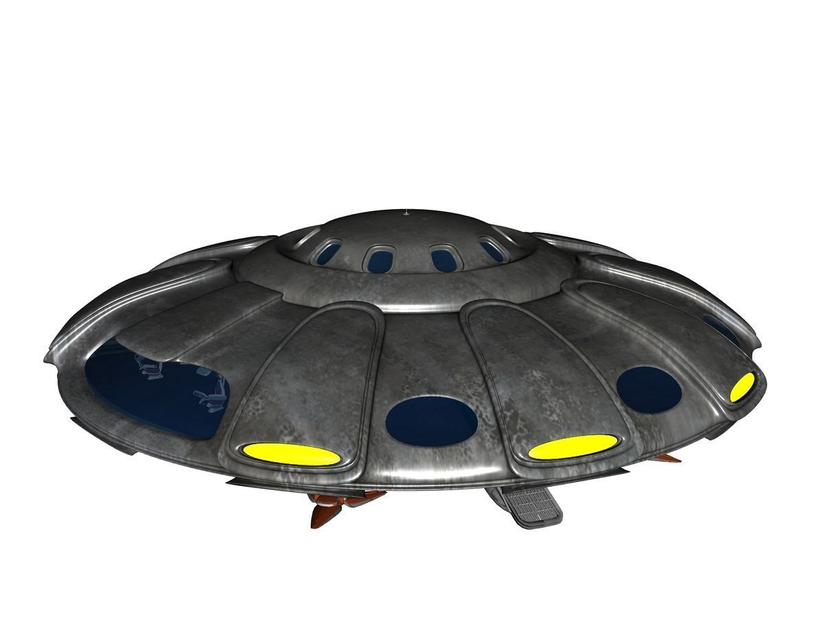 DM-57 Flying Disk 3D model_2