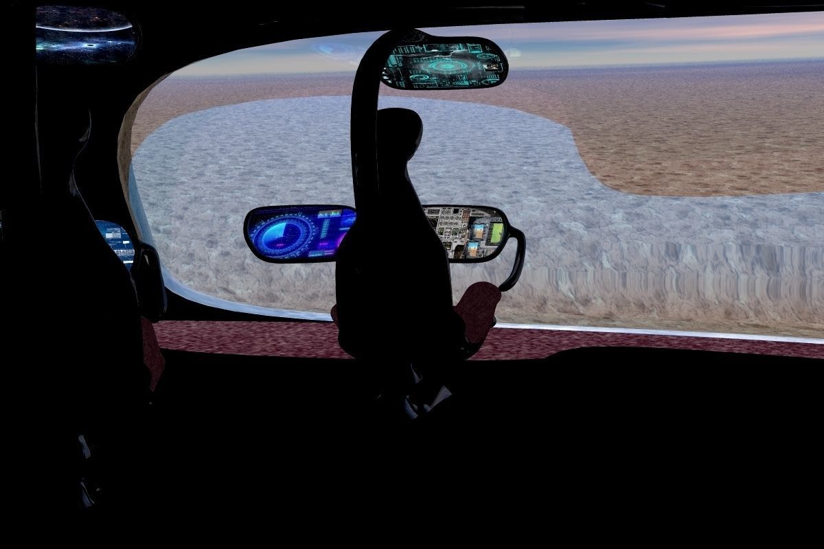 DM-57 Flying Disk 3D model_14