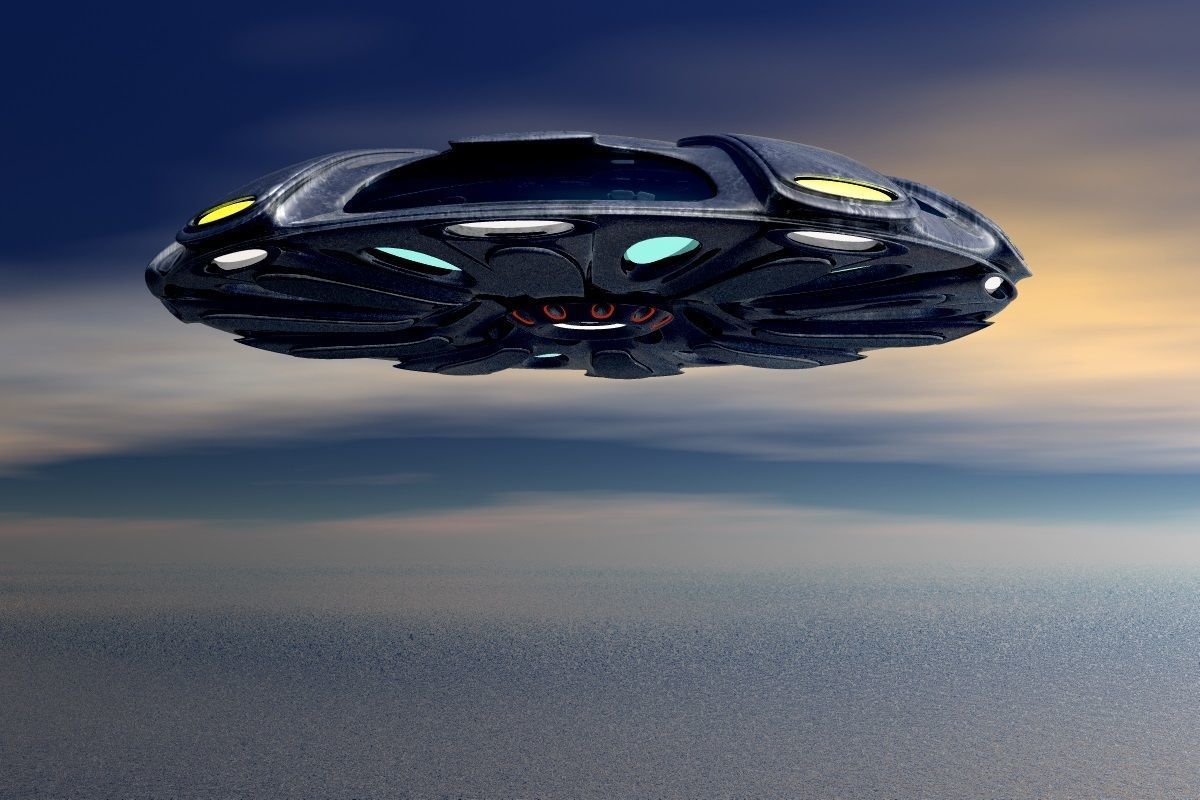 DM-57 Flying Disk 3D model_7