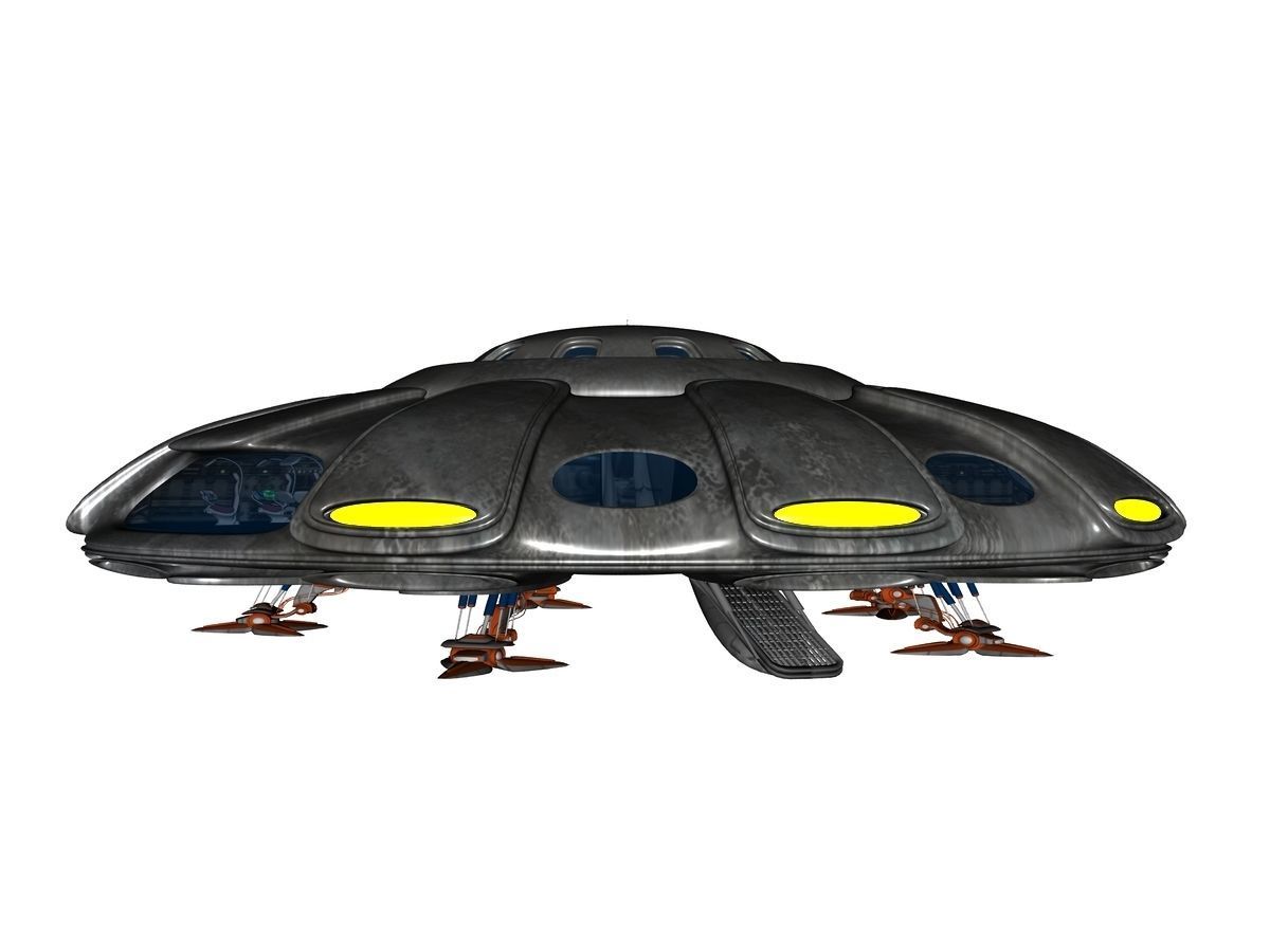 DM-57 Flying Disk 3D model_1