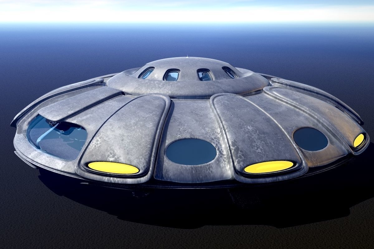 DM-57 Flying Disk 3D model_12