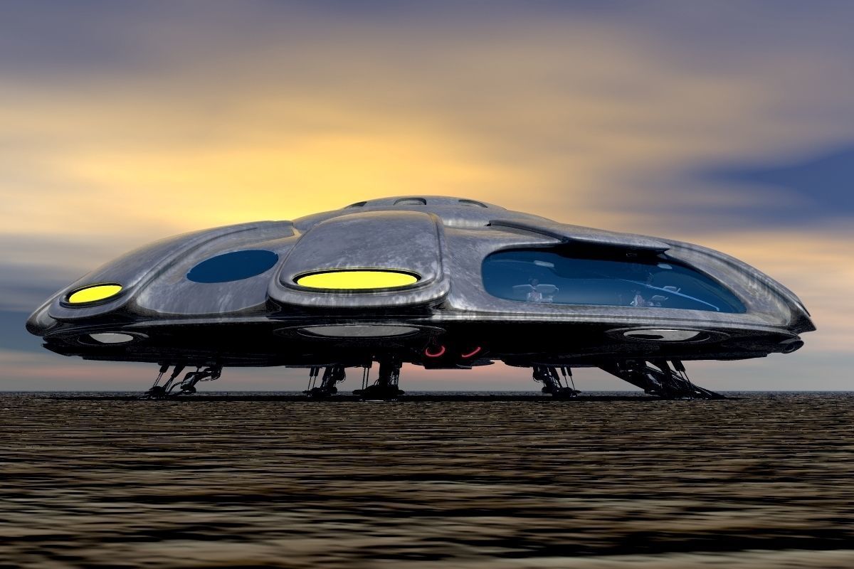 DM-57 Flying Disk 3D model_16