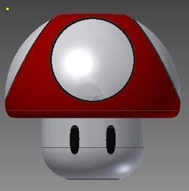 FIgur and Holder Headset Mario Bros Free 3D print model_2