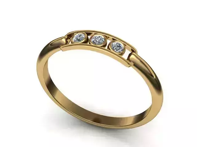 Fashion Ring 3D print model