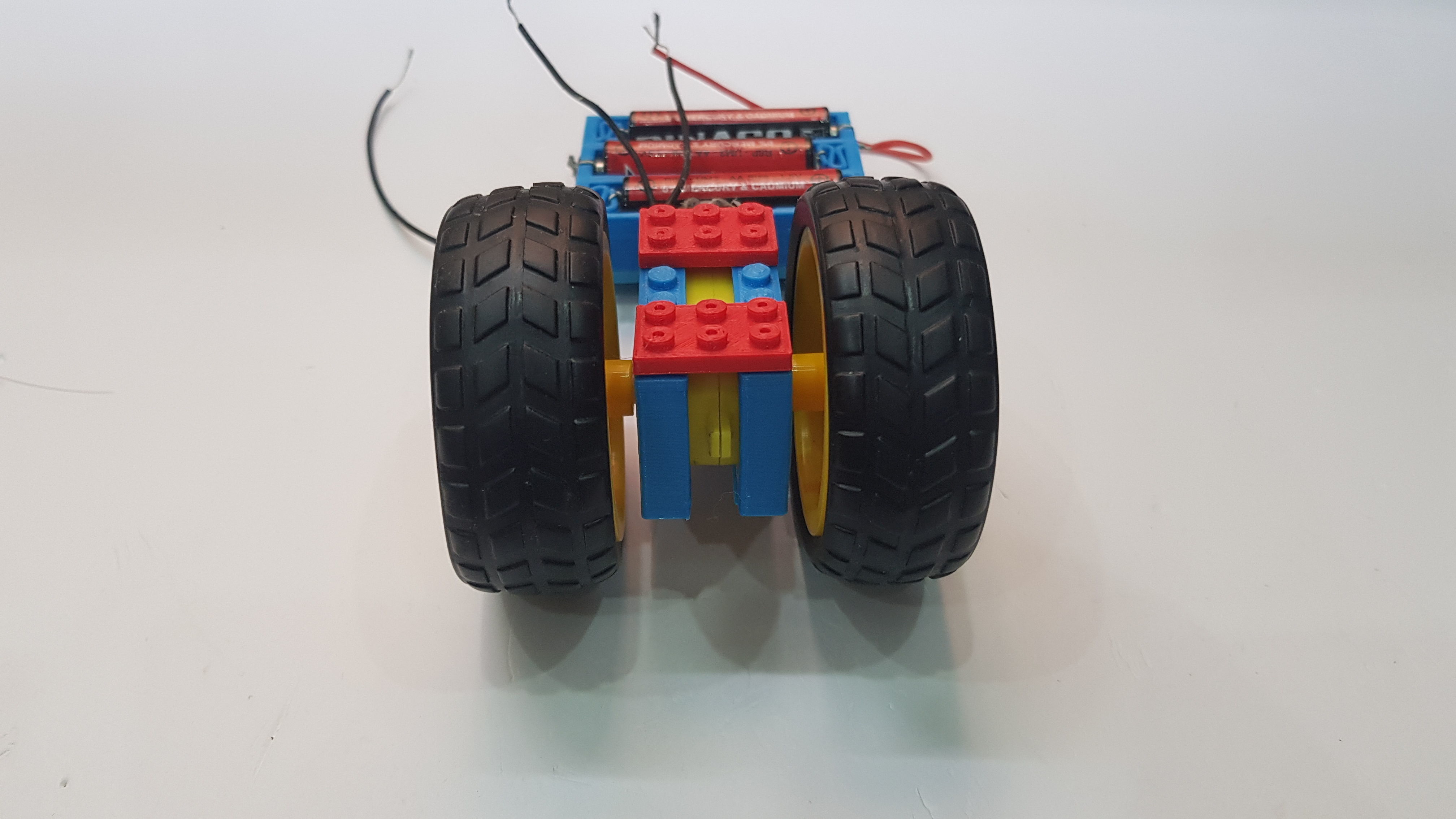 Lego gear motor V1 mount 3D print model_3