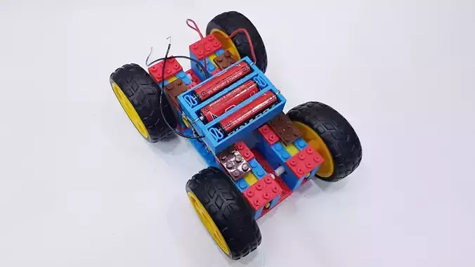 Lego gear motor V1 mount