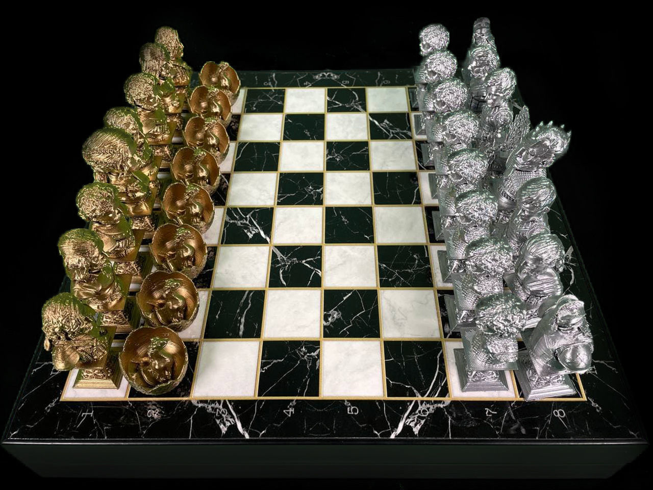 GAME OF THRONES CHESS - GOT CHESS- GOT CHARACTERS CHESS STL 3D print model_4