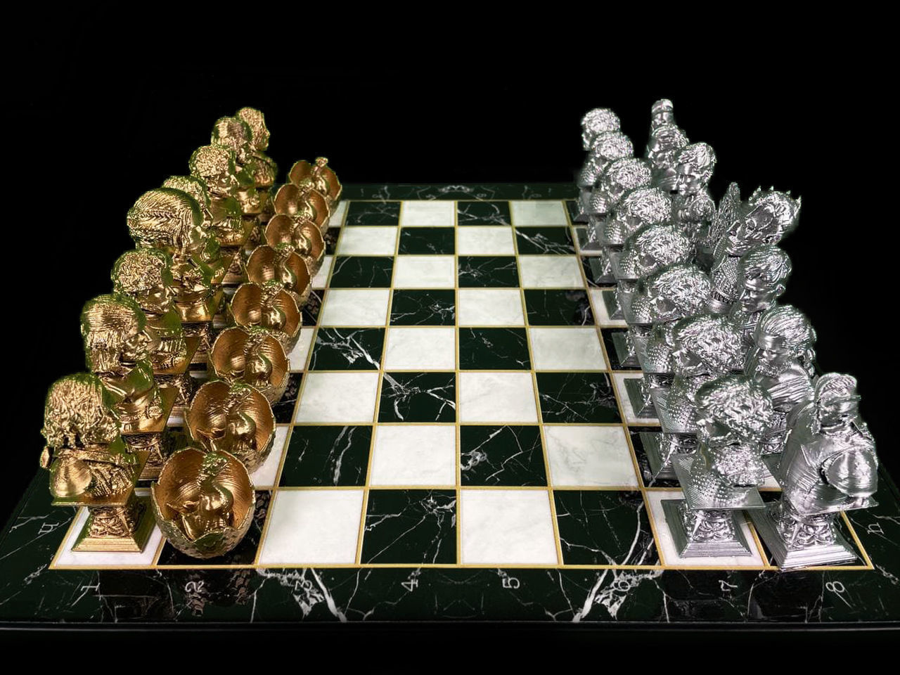 GAME OF THRONES CHESS - GOT CHESS- GOT CHARACTERS CHESS STL 3D print model_2