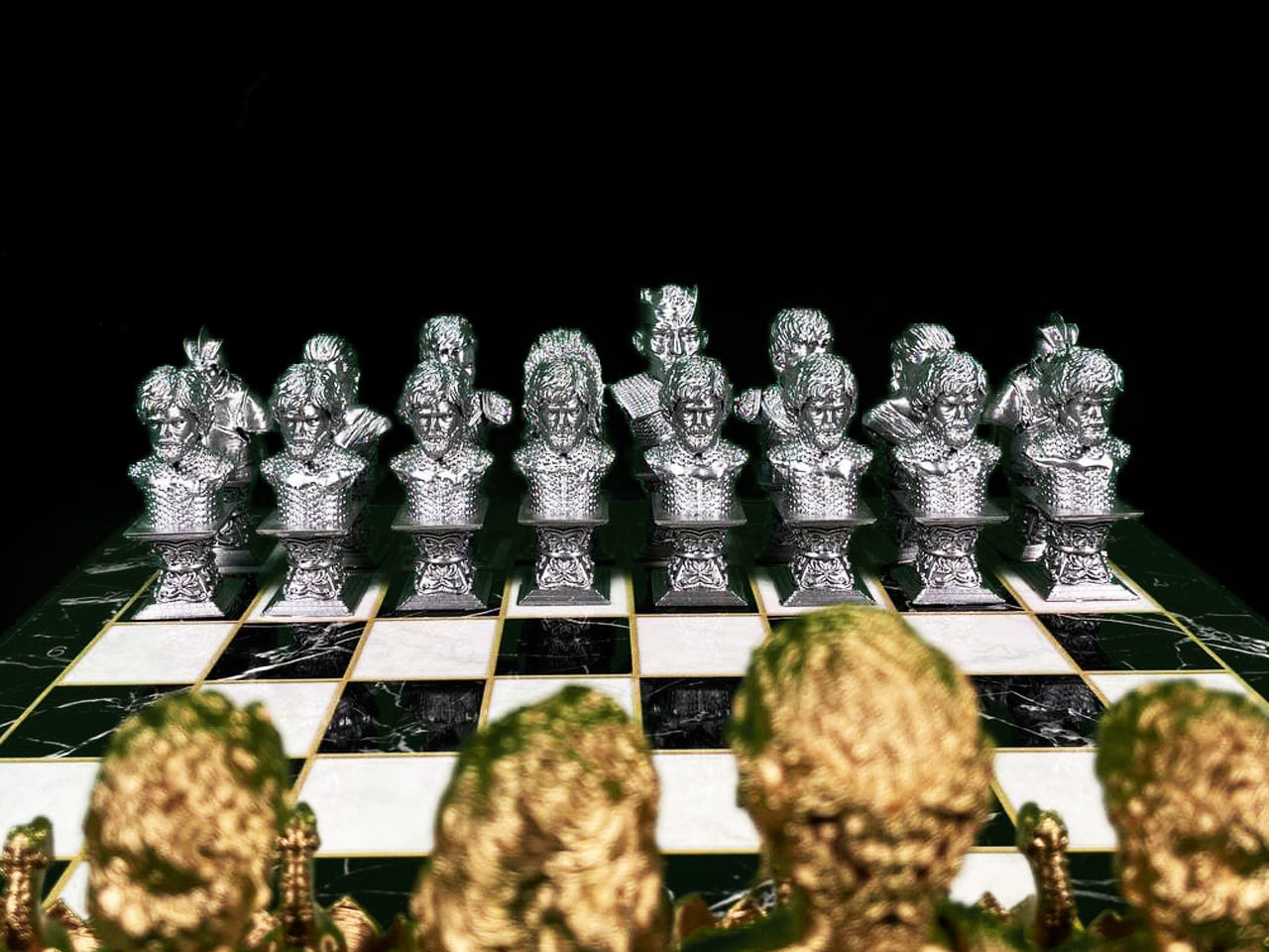 GAME OF THRONES CHESS - GOT CHESS- GOT CHARACTERS CHESS STL 3D print model_5
