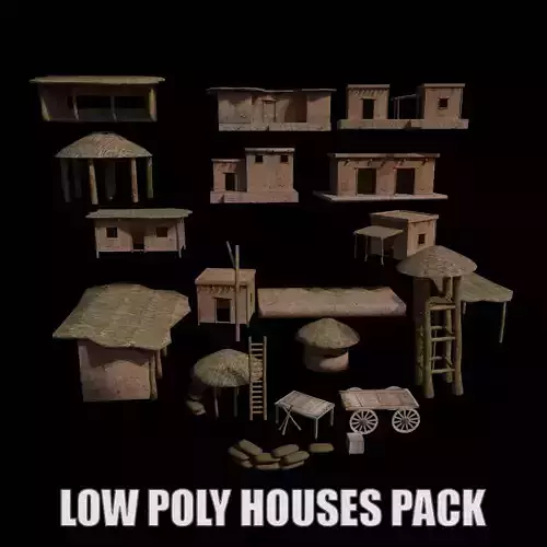 Low Poly game ready assets package