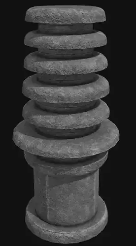 Round Multi story Stone Pagoda of Unjusa Temple