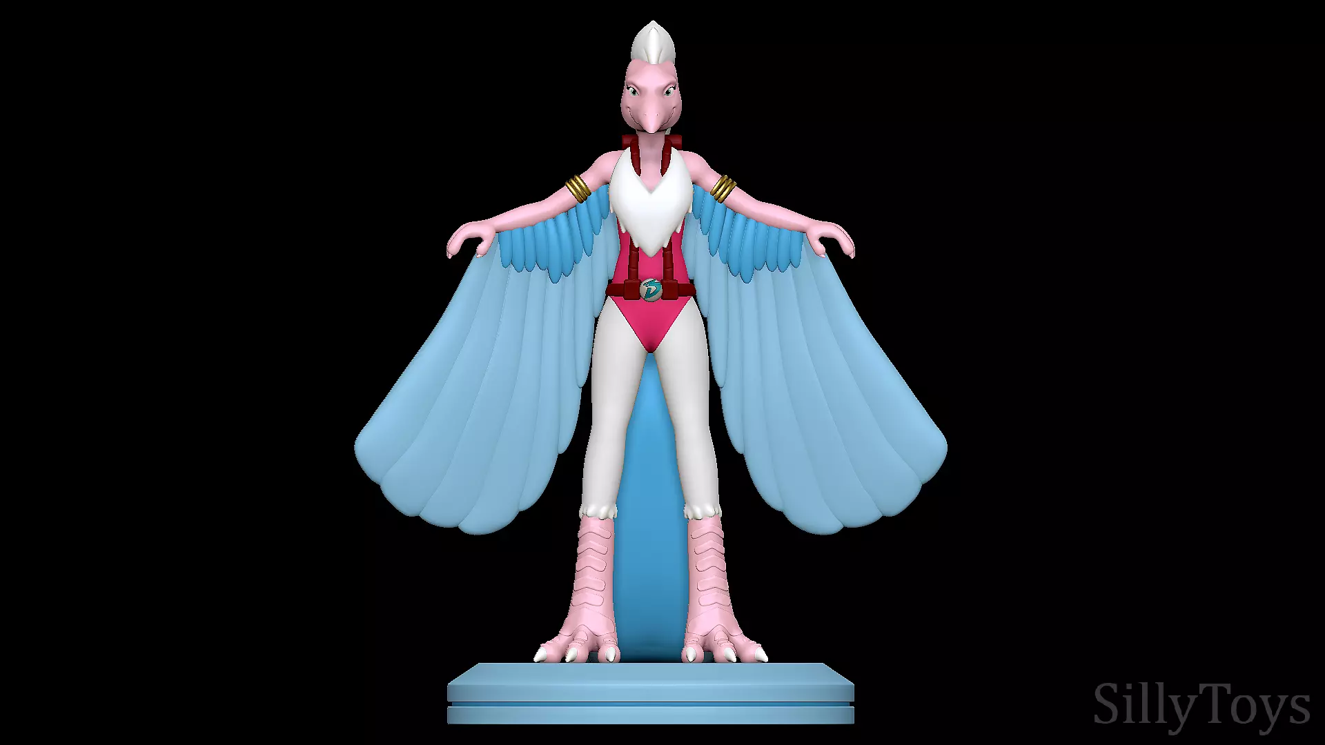 Teryx - Dinosaucer 3D print model