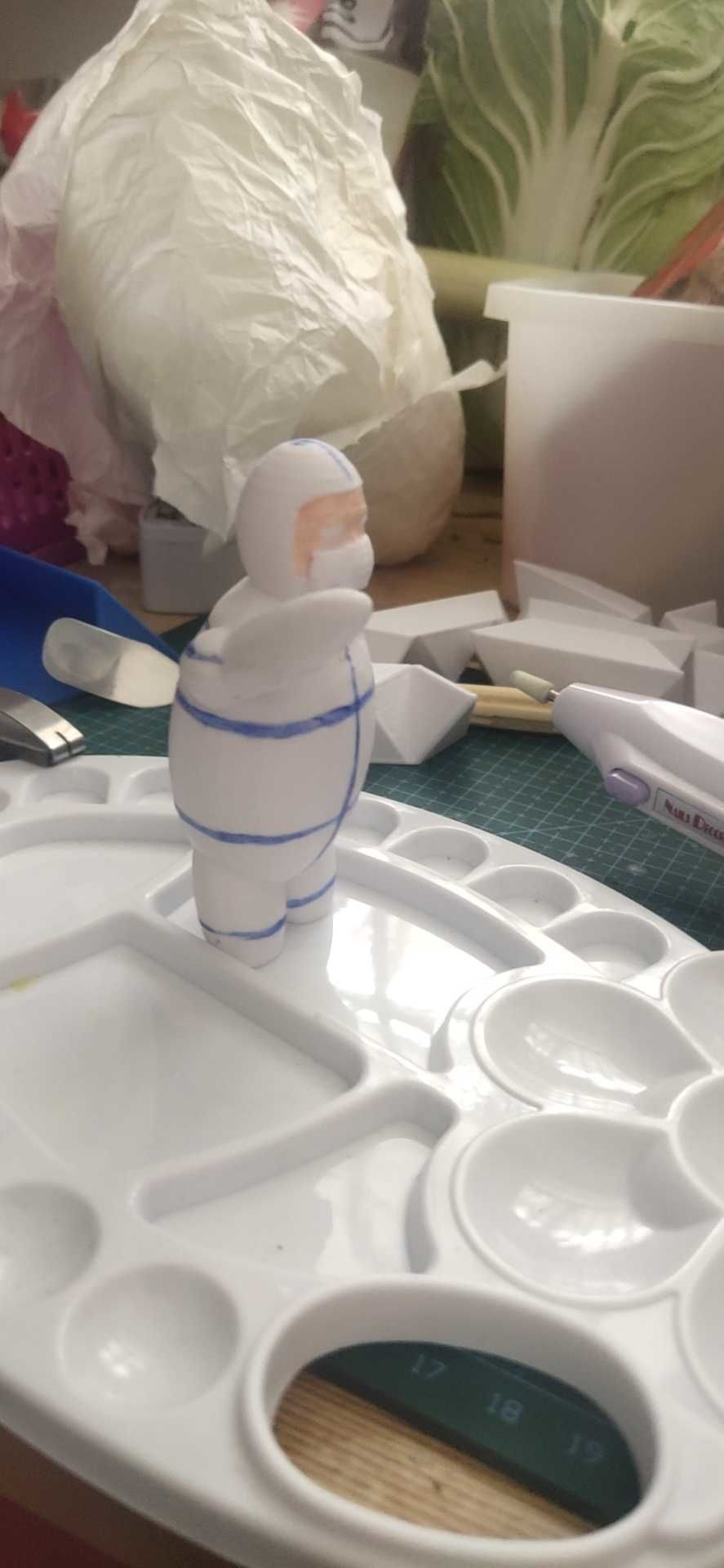 123456 computer screen with drawing Free 3D model_3