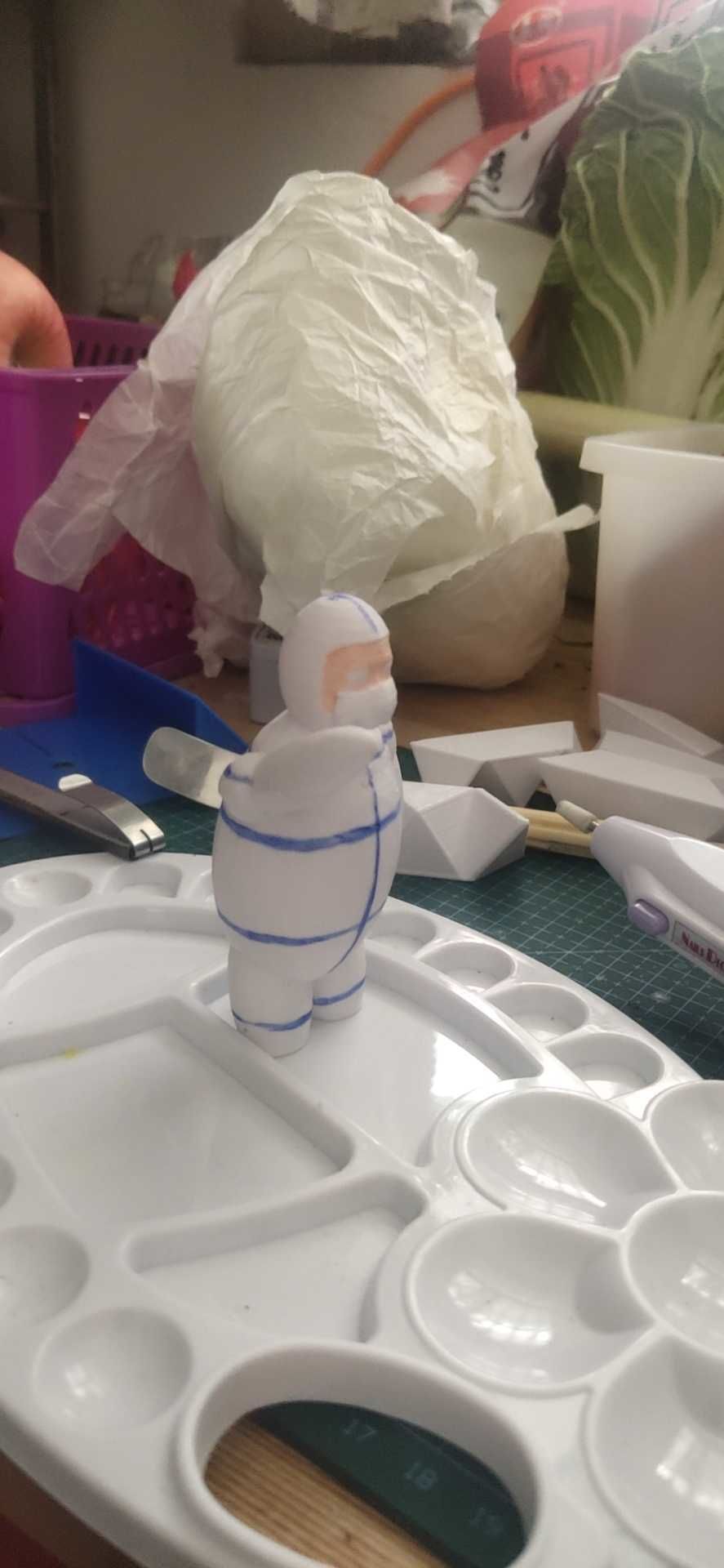 123456 computer screen with drawing Free 3D model_2