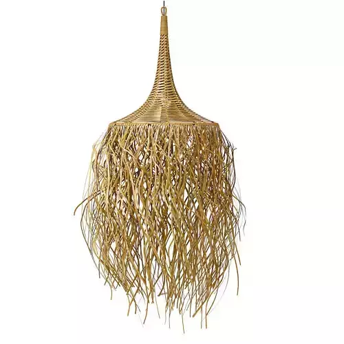 The Honolulu Pendant Natural Lamp Bazar Bizar 3D model