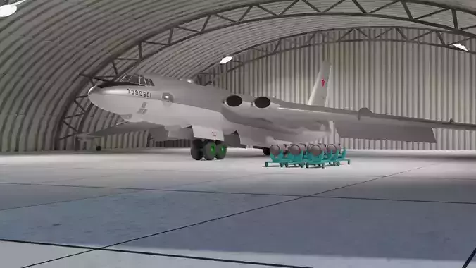 Myasishchev 3M Molot Bison-B 3D model