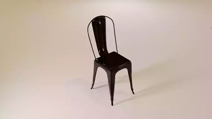 Tolix chair 3D model