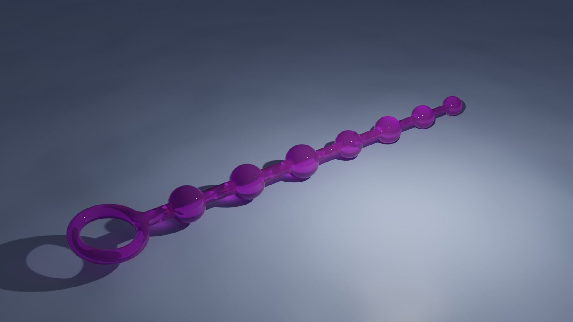 Anal balls Free 3D model_1