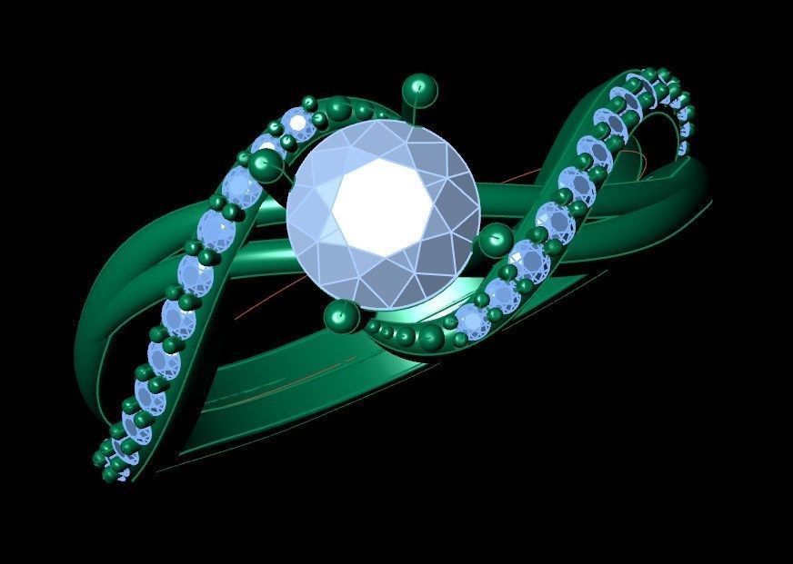 Ring kt49 3D print model_8