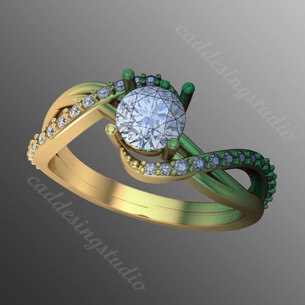 Ring kt49 3D print model_1