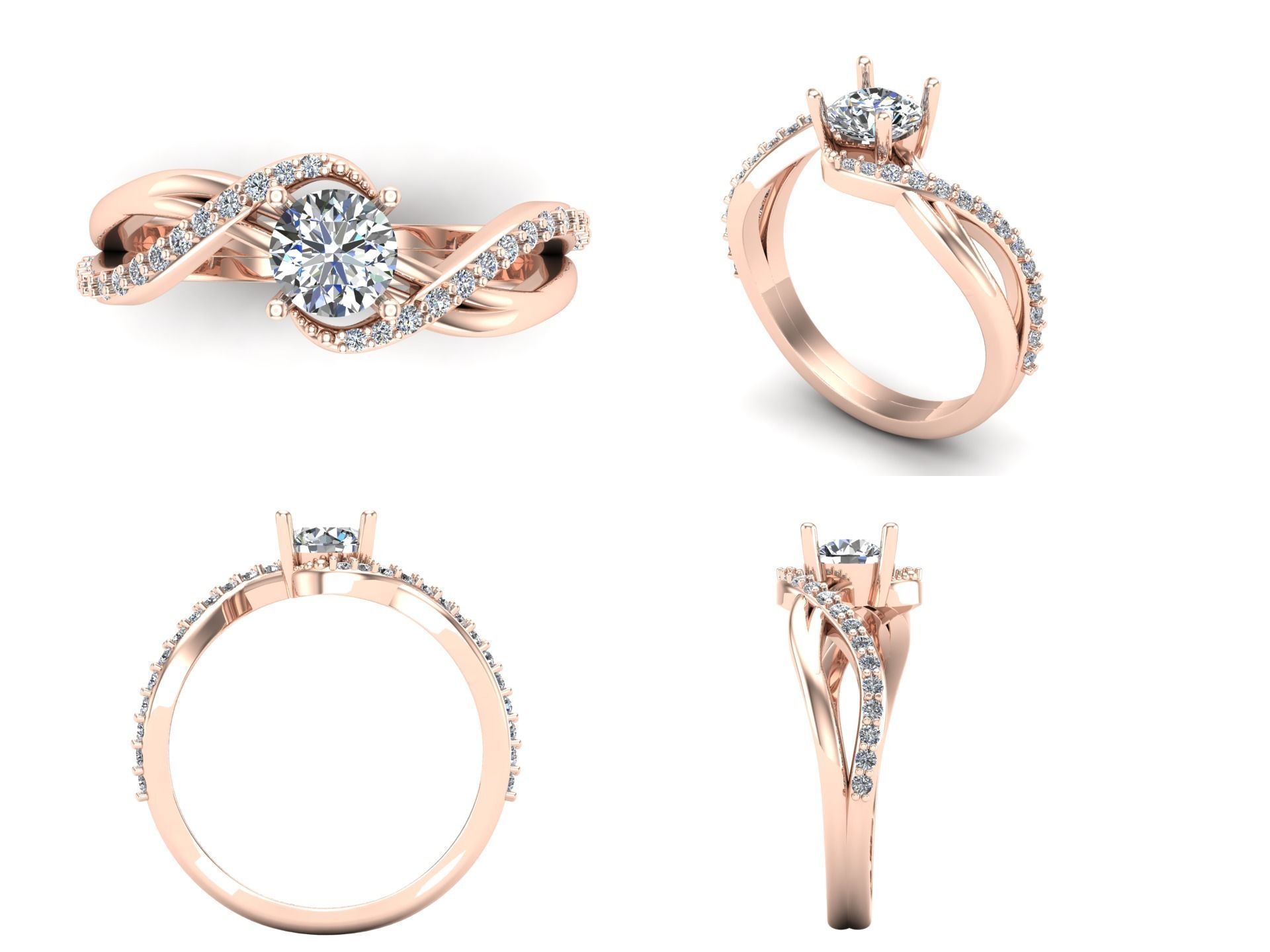 Ring kt49 3D print model_3