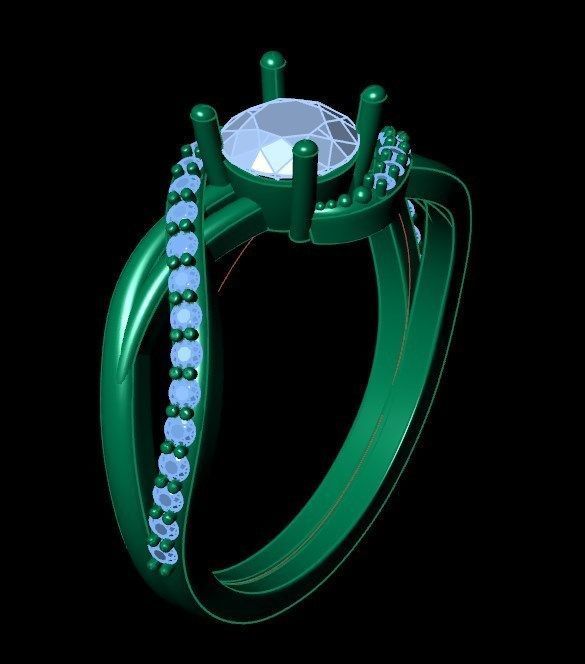 Ring kt49 3D print model_7