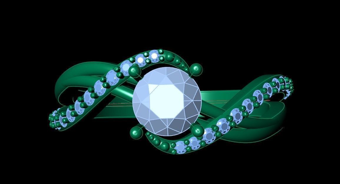 Ring kt49 3D print model_5