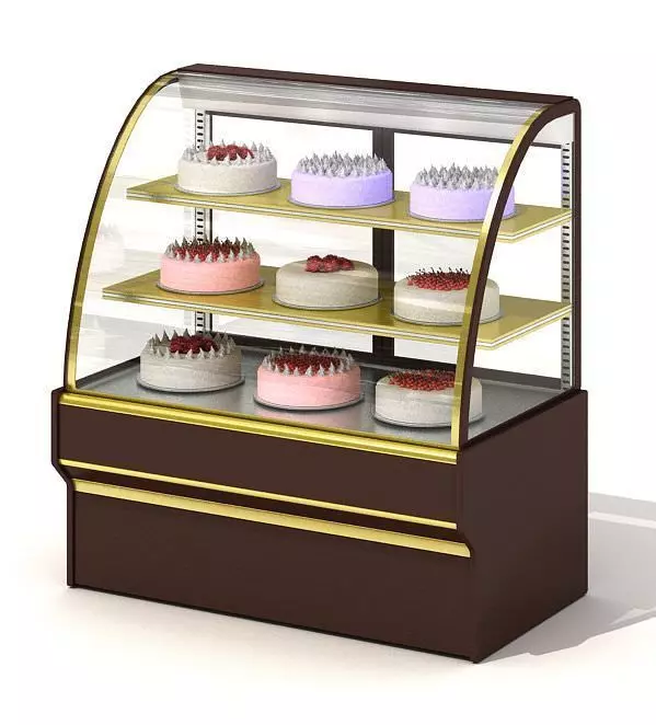 Glass Cake Display 3D model