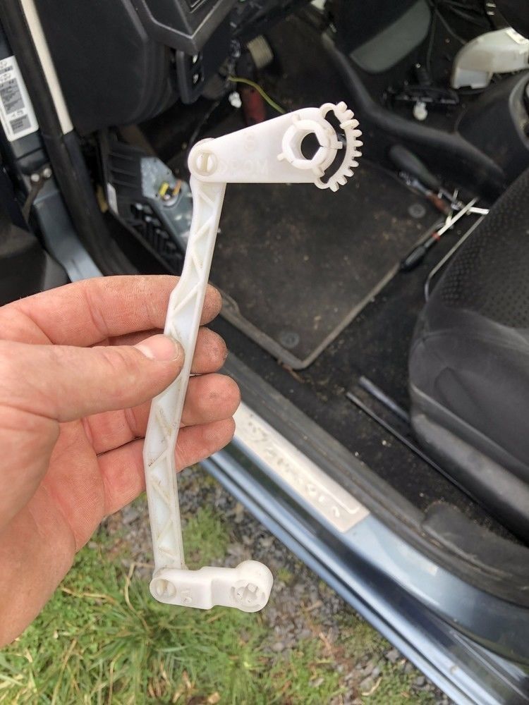 Black heater actuator blend cable Citroen C4 - 5E2222700 - 600 3D print model_4