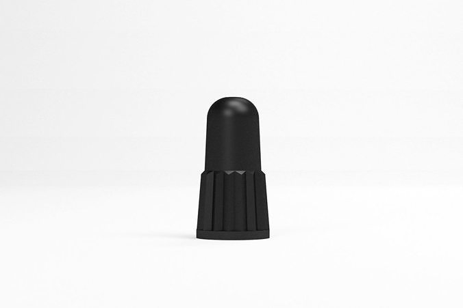 Presta Valve Cap Tire Valve Dust Cover  3D print model
