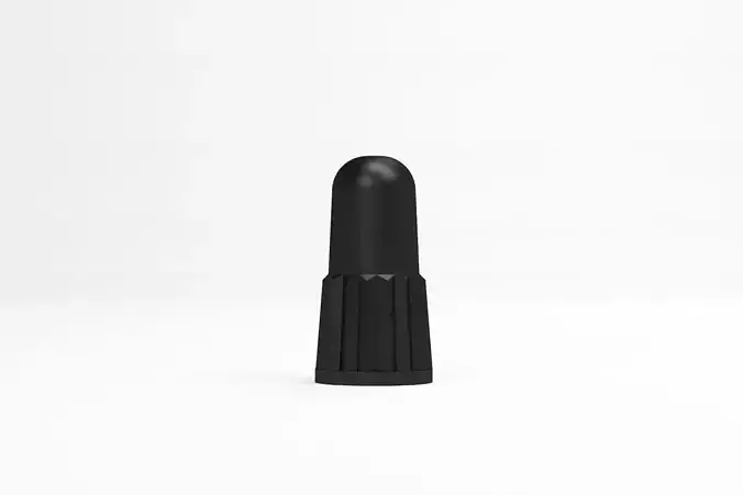 Presta Valve Cap Tire Valve Dust Cover  3D print model