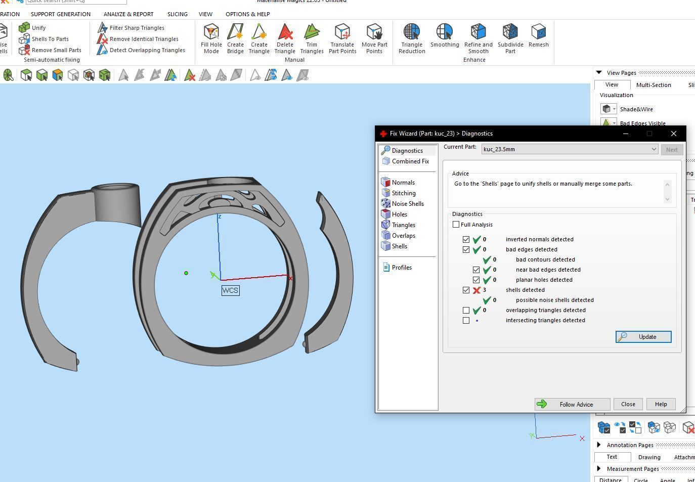 Huge Massive Mens Ring Signet Round Gemstone 3D Print Model 3D print model_13