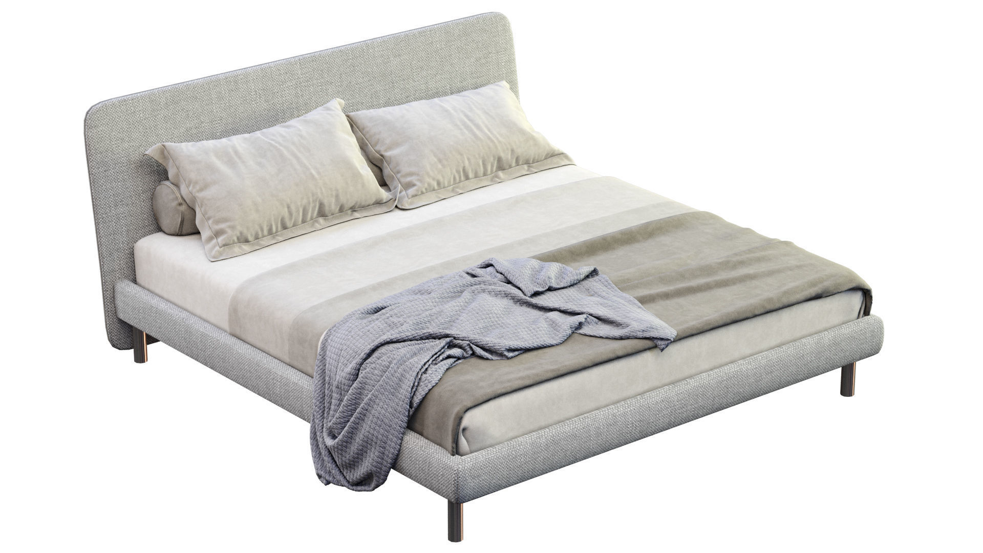 Bed Dream By Bonaldo 3D model_8